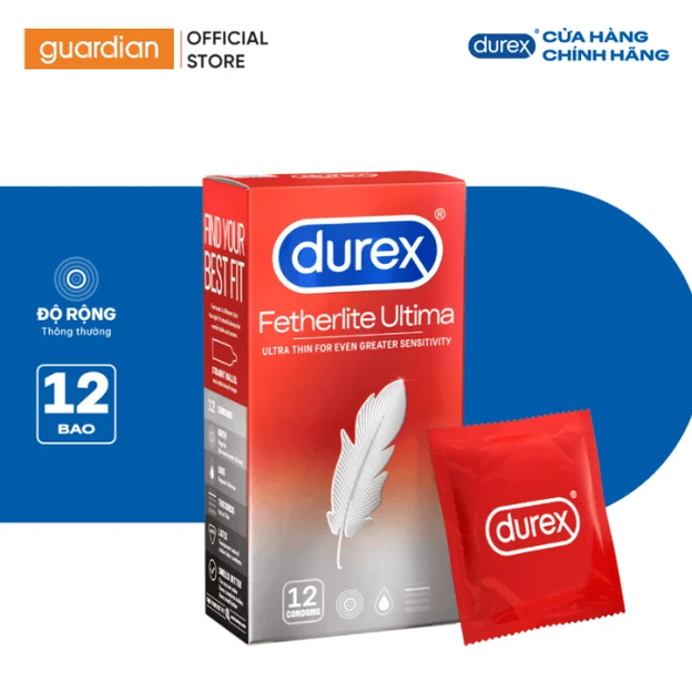 Bao cao su Durex Fetherlite siêu mỏng (Nguồn: Guardian)