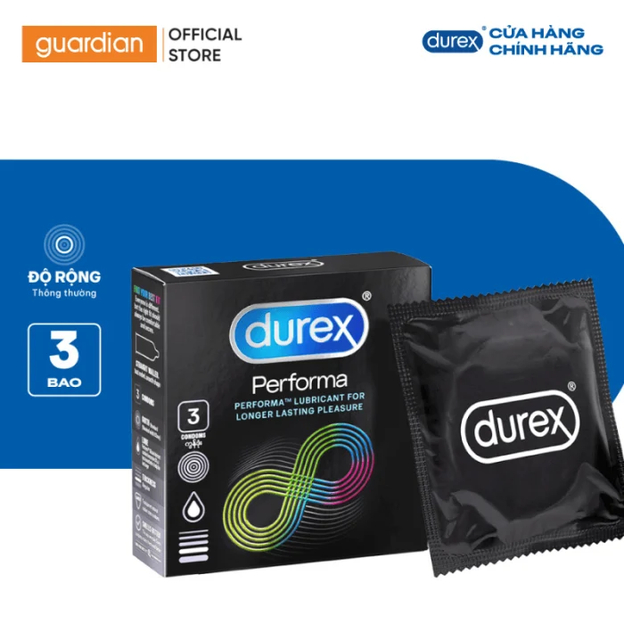 Bao cao su Durex Performa kéo dài thời gian (Nguồn: Guardian)