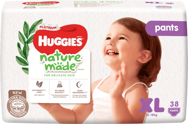 Bỉm Huggies Platinum Nature Made siêu cao cấp