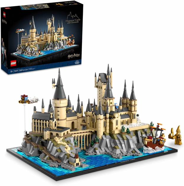 Bộ lắp ráp Lego Harry Potter tái hiện ngôi trường phép thuật Hogwarts