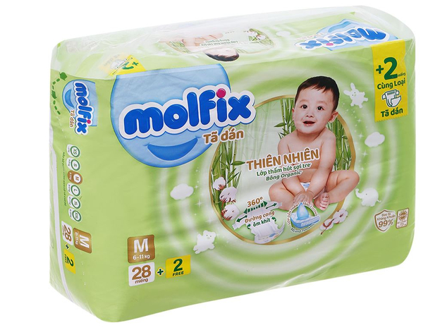Chiến lược giá cả hợp lý cùng chất lượng vượt trội giúp Molfix trở thành đối thủ đáng gờm của các thương hiệu lâu đời.