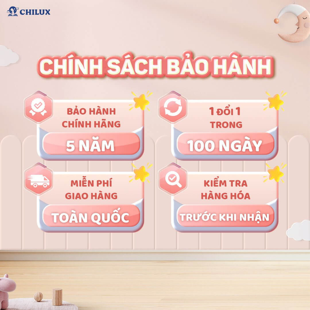Chính sách bảo hành dài hạn khẳng định chất lượng sản phẩm