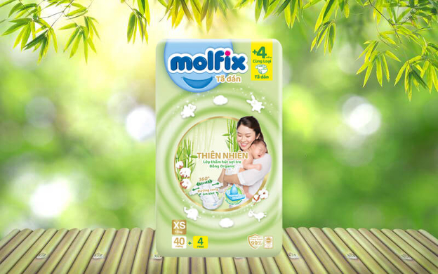 Chọn đúng size và mua đúng chỗ là bí quyết để mẹ nuôi con nhàn tênh cùng Molfix.