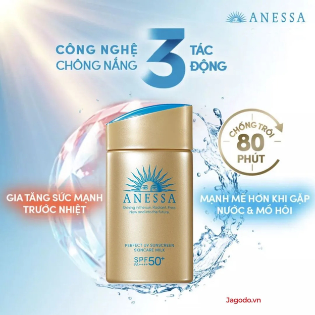 Công nghệ giúp duy trì hiệu quả chống nắng bền bỉ (Nguồn: Anessa Vietnam)