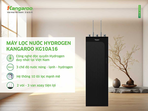 Công nghệ lọc nước tiên tiến phù hợp với nguồn nước Việt (Nguồn: Kagaroo)