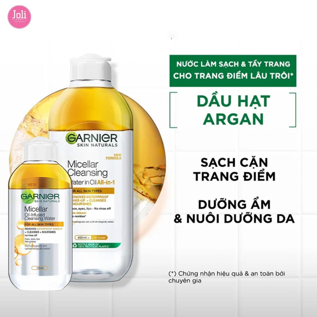 Công nghệ Micellar giúp làm sạch sâu và dịu nhẹ
