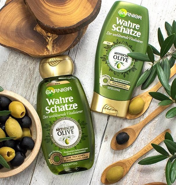 Dầu gội Garnier chiết xuất từ bơ giúp tóc mềm mượt