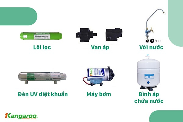 Linh kiện nhập khẩu đảm bảo độ bền và hiệu suất hoạt động (Nguồn: Kagaroo)
