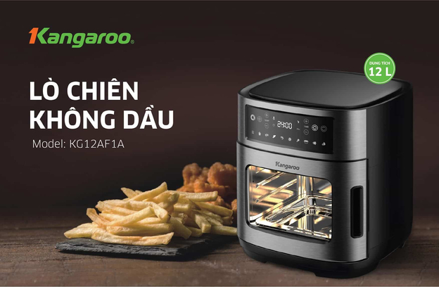 Món ăn giòn rụm tốt cho sức khỏe nhờ nồi chiên không dầu (Nguồn: Kagaroo)