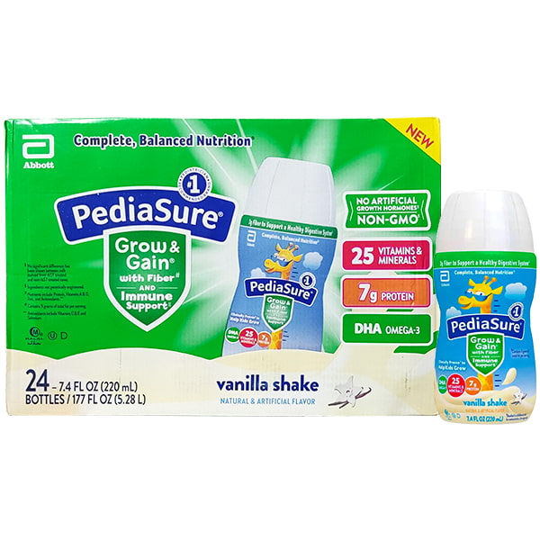 Sữa PediaSure Fiber bổ sung chất xơ chống táo bón