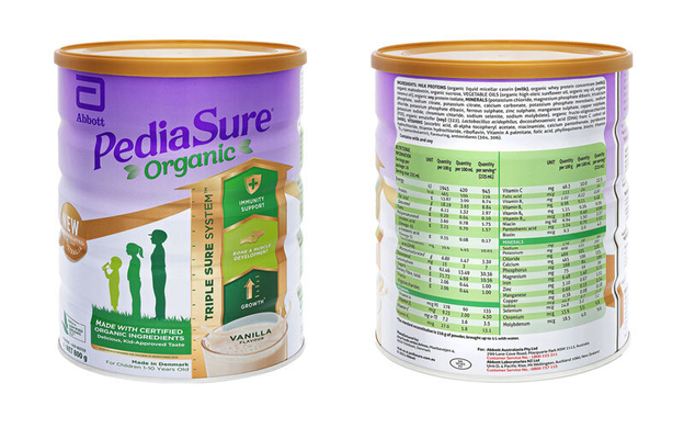 Sữa PediaSure Organic hữu cơ an toàn