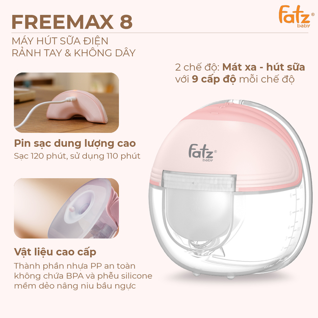 Vật liệu cao cấp không chứa BPA bảo vệ sức khỏe lâu dài cho bé (Nguồn: Fatzbaby Việt Nam)